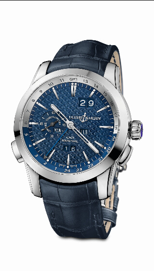 Ulysse Nardin 329-10/93-BQ Perpetual Calendars Perpetual GMT Boutique Edition Platinum replica watch